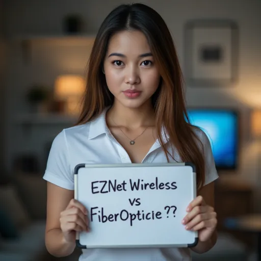 eznet wireless vs fiberoptic