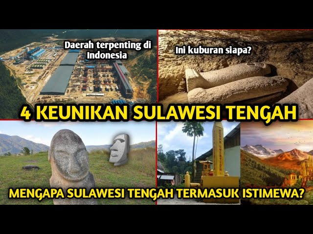 4 keunikan sulawesi tengah